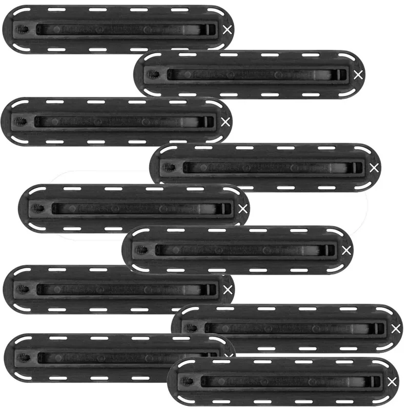 Beliebt FUTURES Finbox F2 ILT 1/2 Inch Schwarz 10 Stück