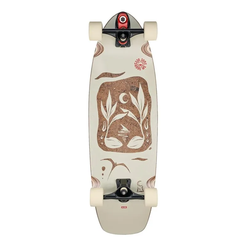 Globe Zuma Surfskate Komplettboard Coconut / Niu Voyager Top-Seller