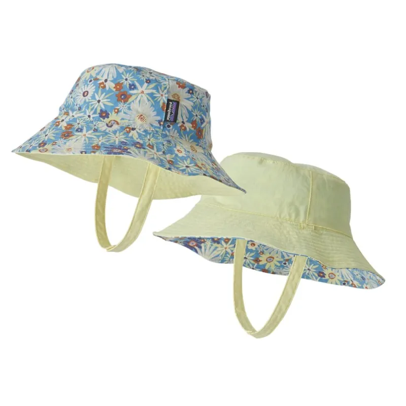 Angebot Patagonia Baby sun Bucket Hat Primavera Lago Blue 6-12M