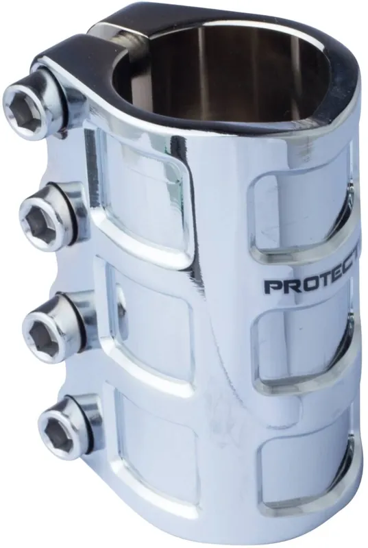 Longway Protector SCS Stunt Scooter Clamp Chrome Highlight