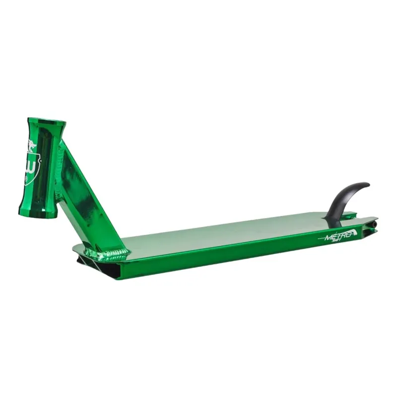 Nur Heute Longway Metro Shift Stunt Scooter Deck Gem Line Emerald Green