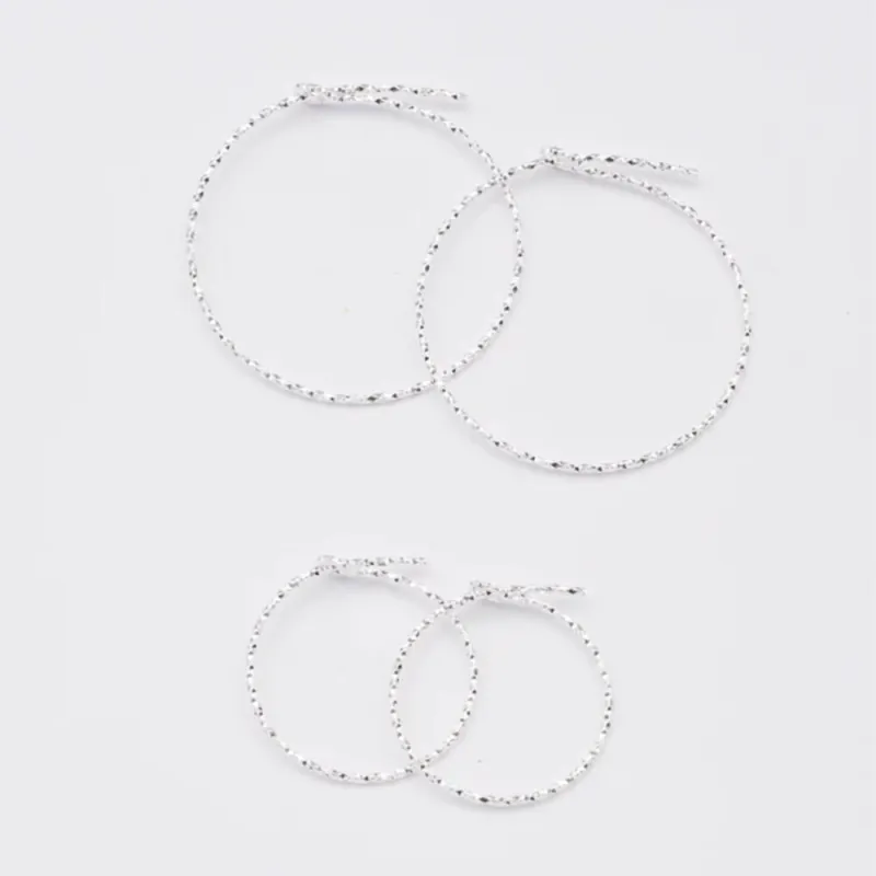 Sonderaktion Jewelberry Kreole Shiny Wire S Silber
