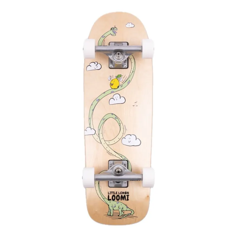 Little Lemon Loomi Corkgrip Kids Skateboard Cruiser Brachi 24.75" Abverkauf