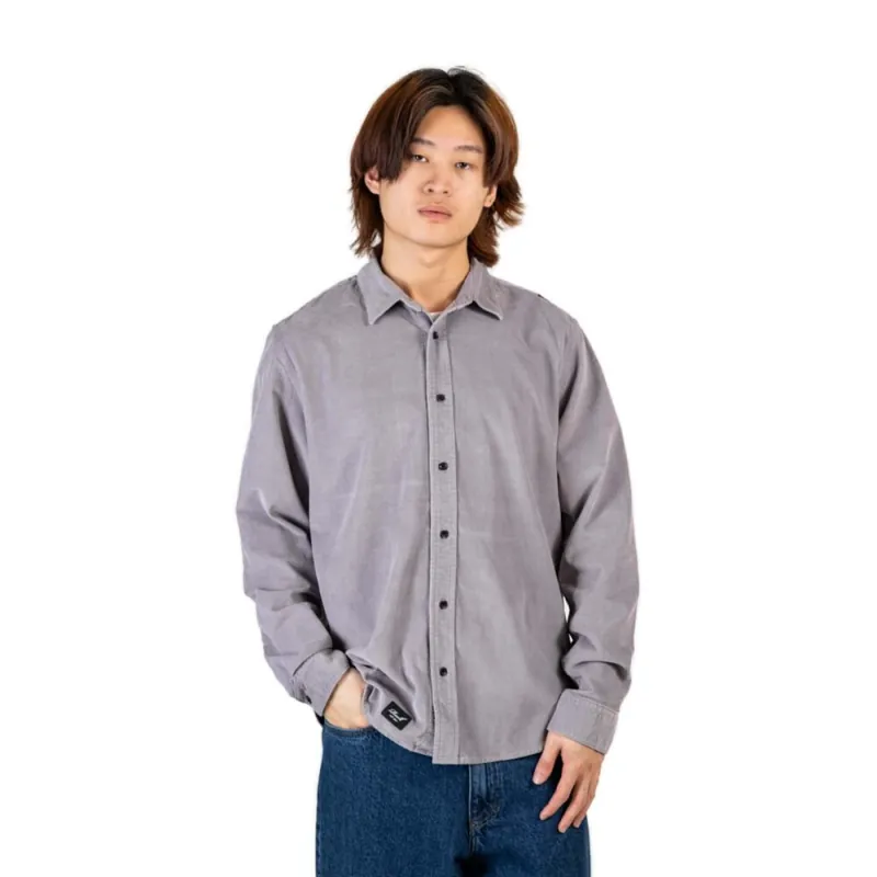 Garantierte Lieferung Reell Strike Shirt Grey Purple XL