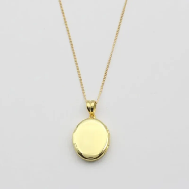 Nur Für Kurze Zeit Jewelberry Kette Small Locket vergoldet