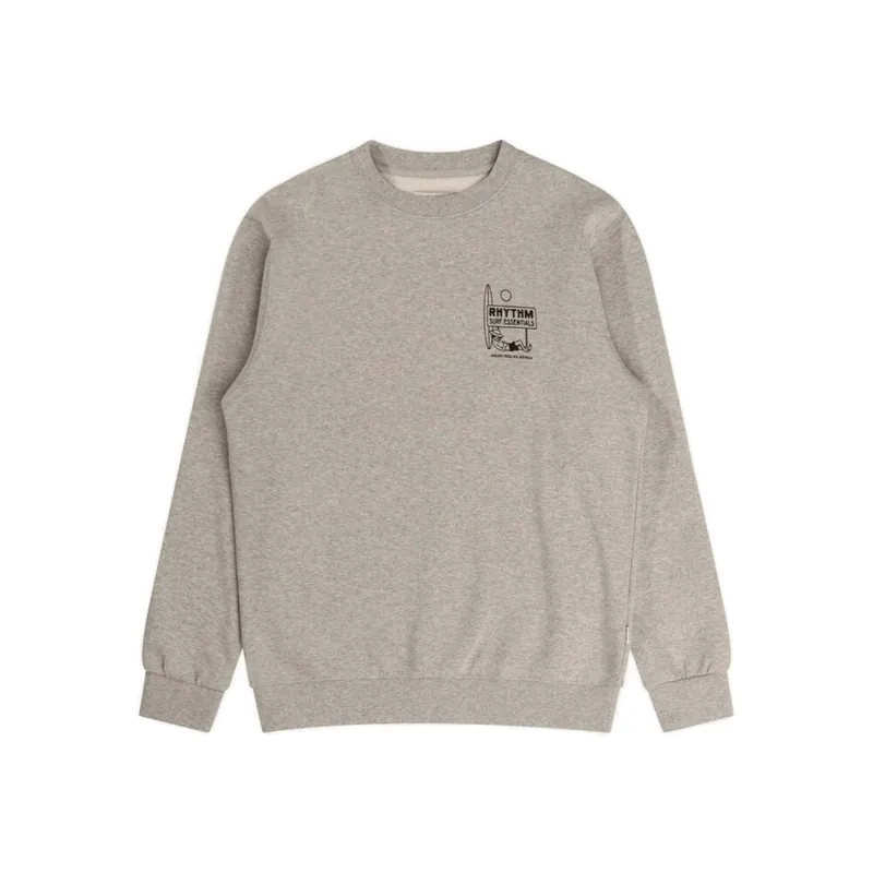 Expressversand Rhythm Siesta Fleece Crew Grey Heather S