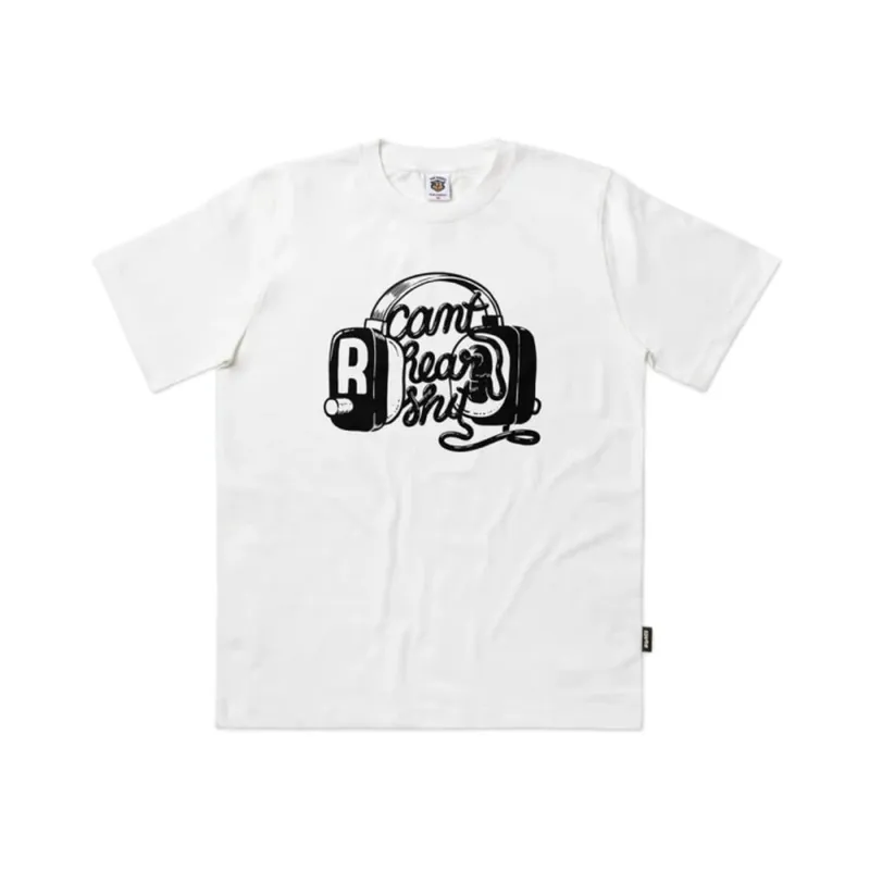 Markenware The Dudes Cant Hear T-Shirt White