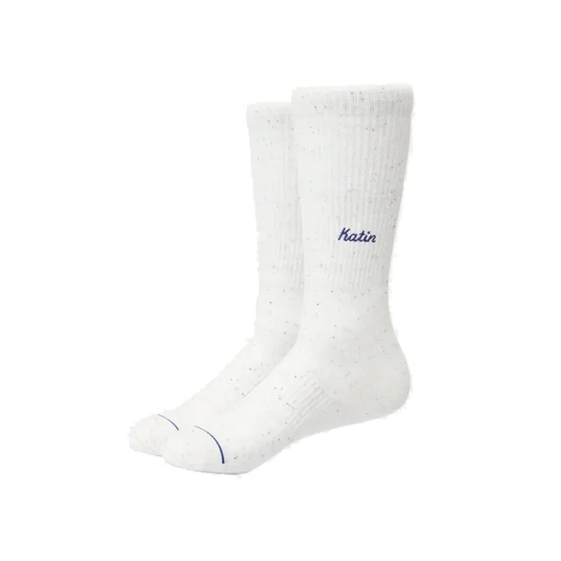Meistverkauft Katin Script Sock White Speckle