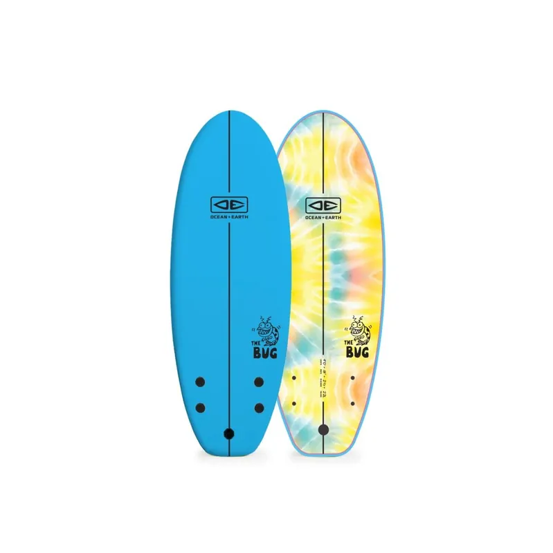 Ocean & Earth The Bug 4‘0" Mini Softboard Blue Direkt Vom Hersteller