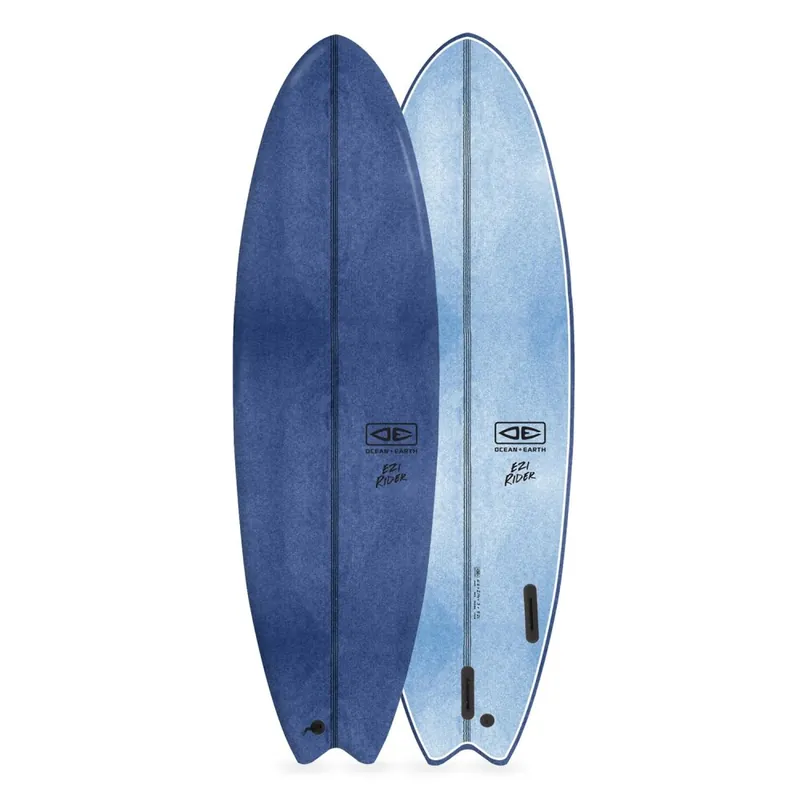 Ocean & Earth Ezi Rider 6‘6" Softboard Navy Echt