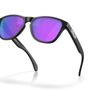 Neuheit Oakley Frogskins S Sonnenbrille Matte Black Prizm Violet