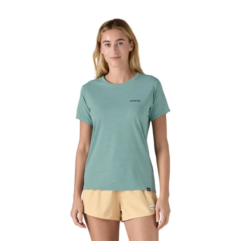 Patagonia W‘s Cap Cool Daily Graphic Shirt-Waters Thermal Blue Top-Angebot