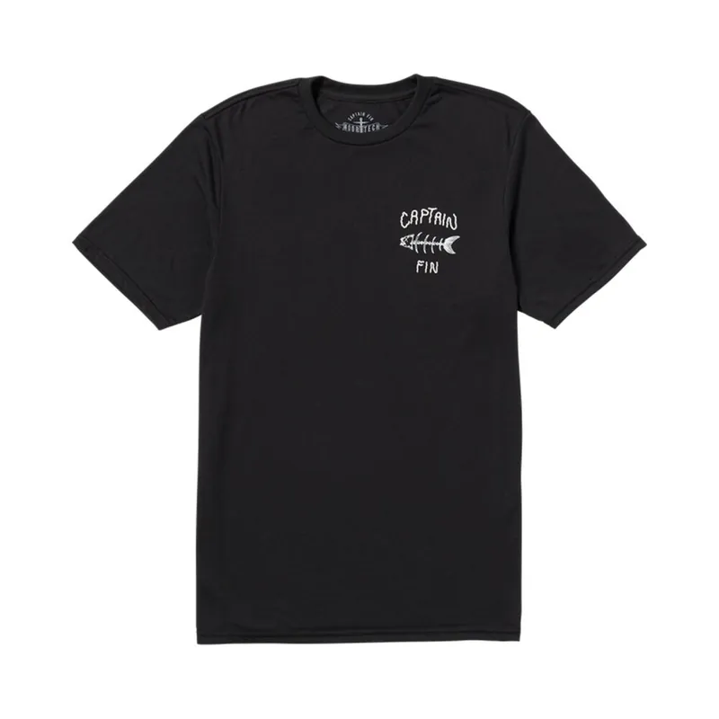 Captain Fin T-Shirt MT Bones Short Black L Nur Für Kurze Zeit