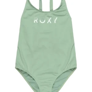 Zertifiziert Roxy Badeanzug Girls Solid Active Basil