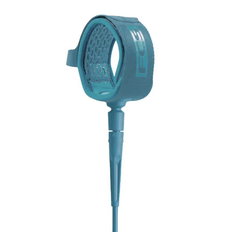 Preiswert FCS Surfboard Comp Essential Series Leash 6‘0" Tranquil Blue