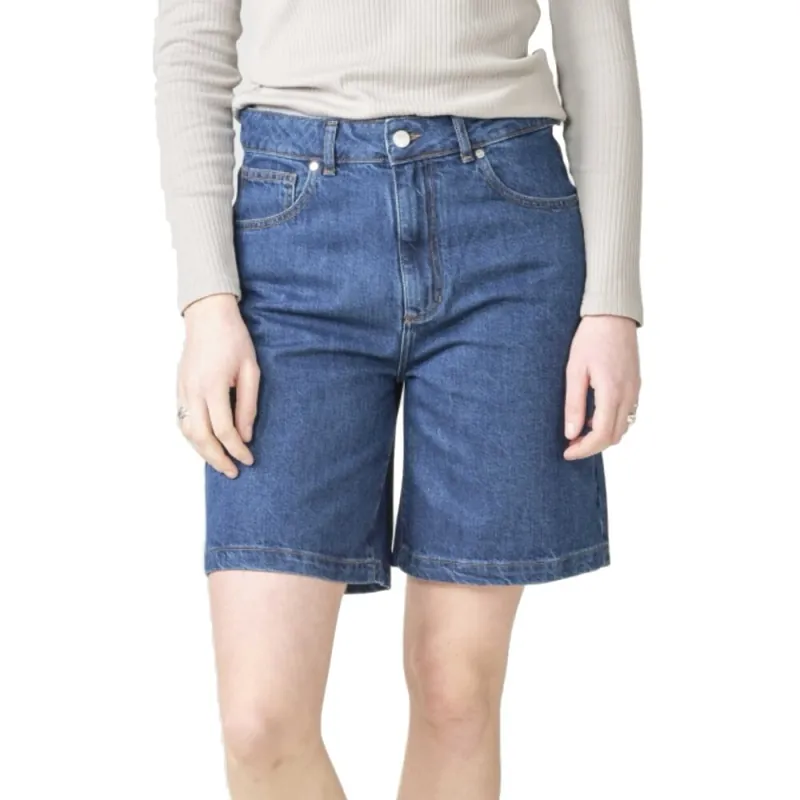 Sonderaktion Klitmoller Collective Jules Shorts Dar Blue Stonewash