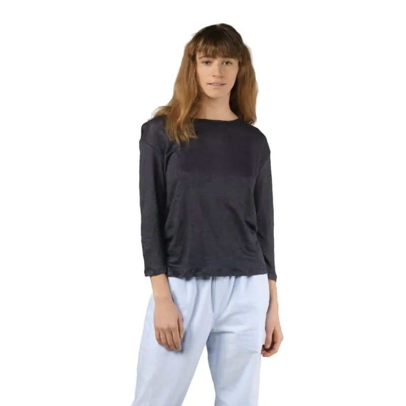 Highlight Klitmoller Collective Gudrun LS Tee Navy S