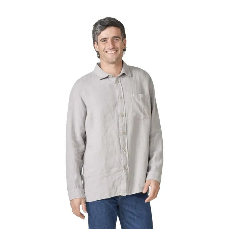 Preisreduziert Klitmoller Collective Birger Shirt Hemd Pastel Grey M