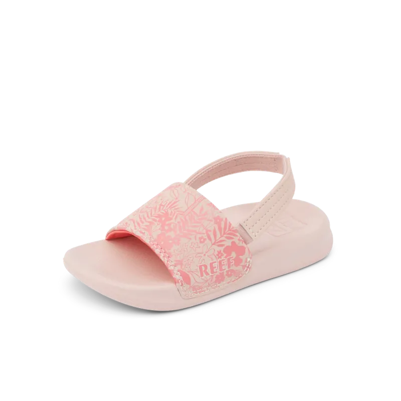 Zertifiziert reef Little One Slide Badelatschen Flower Field US9 - EU 25