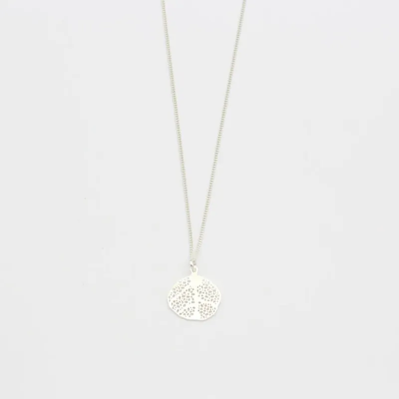 Jewelberry Kette Small Coral Leaf Silber Heißes Angebot