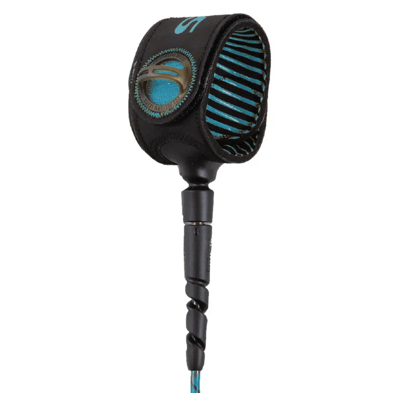 Mega-Angebot FCS Surfboard Leash Freedom Helix All Round 6‘0" Tranquil Blue / Black