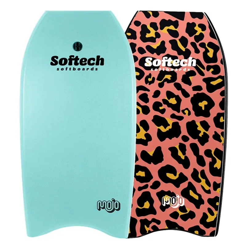 Softech Mojo Bodyboard 38" Seafoam Leopard Sonderaktion