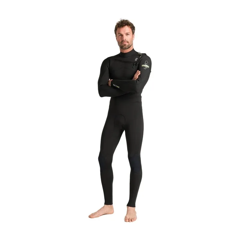 Solange Der Vorrat Reicht C-Skins NuWave Session Lite 3/2 CZ Flatlock Neoprenanzug Black S