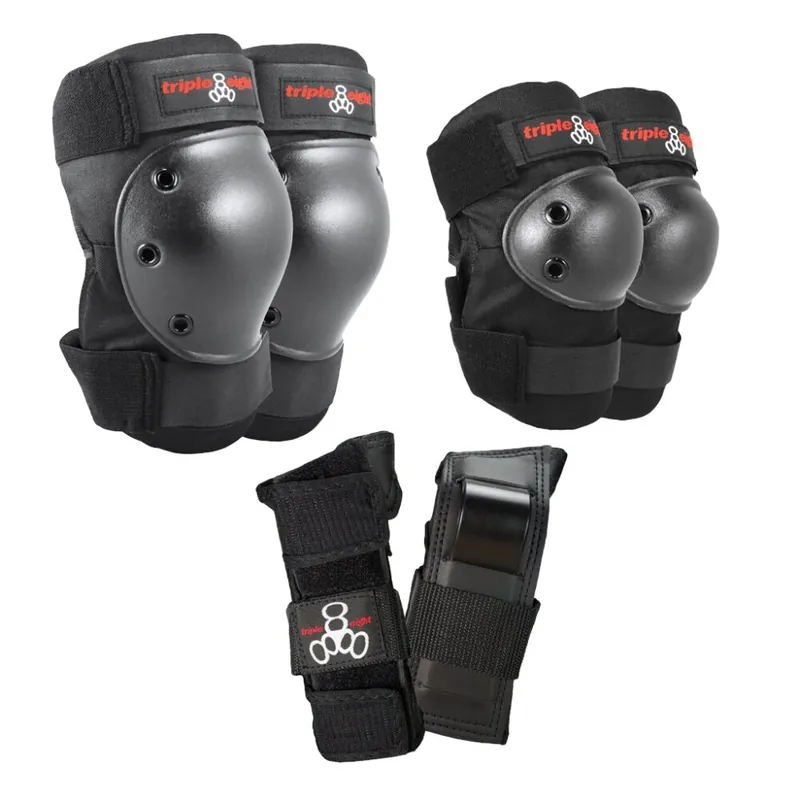 Triple 8 Saver Series Pads Schonerset Black S Ausverkauf