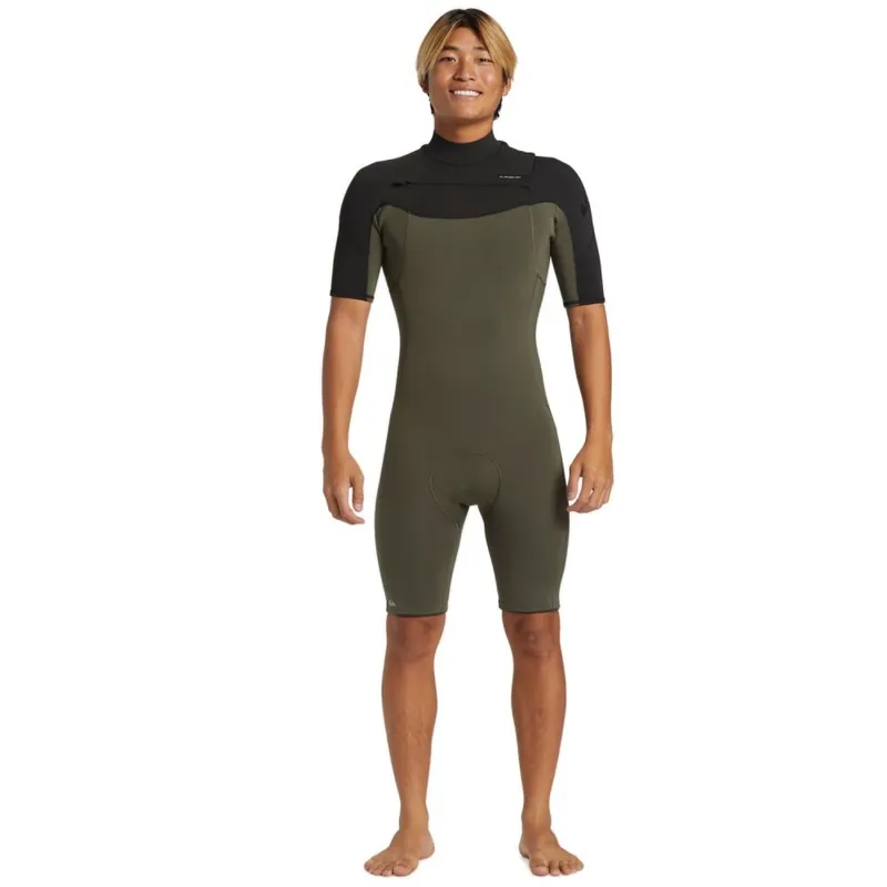Highlight Quiksilver Everyday Session Frontzip Shorty 2/2mm Thyme