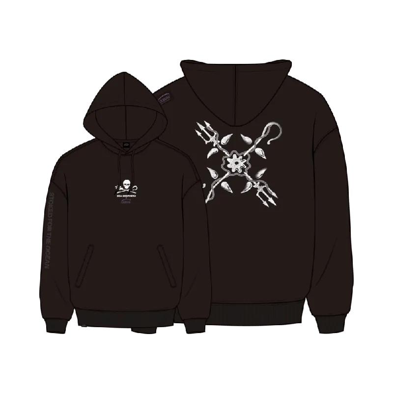 Oxbow x Sea Shepherd Hoodie Noir XL Expressversand