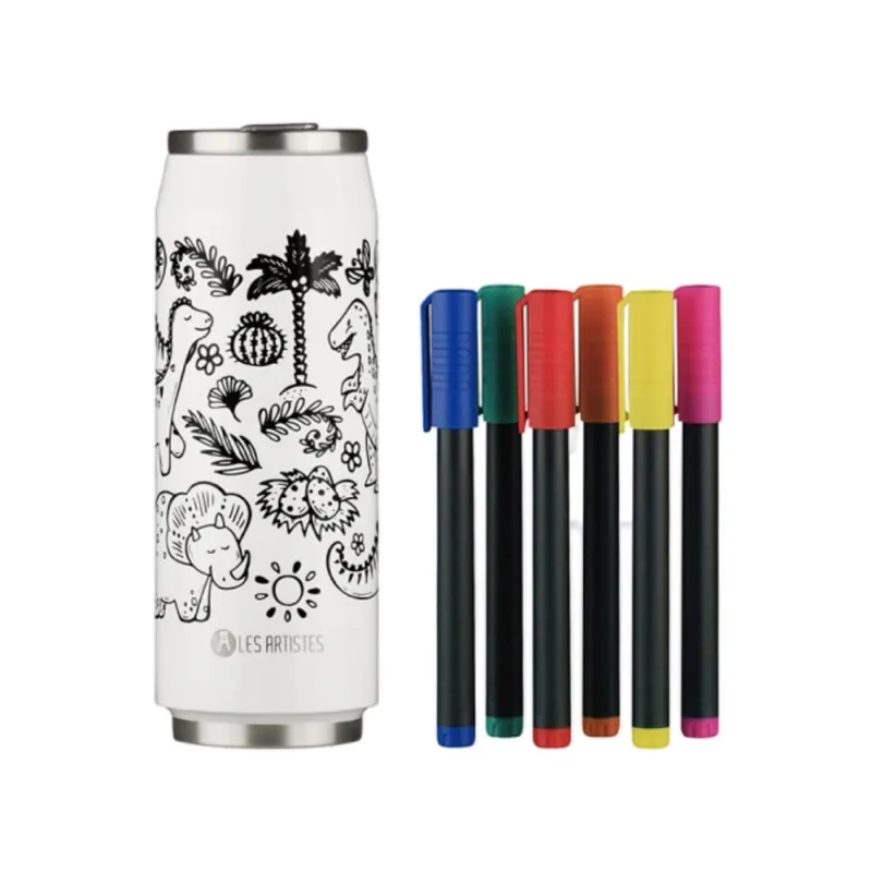 Top-Preis Les Artistes Paris Isolierdose Dino 500ml Creativ Color Set