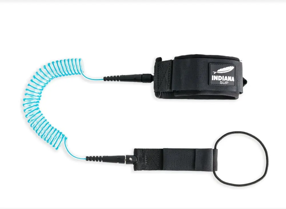Zertifiziert Indiana Coil Leash SUP blue