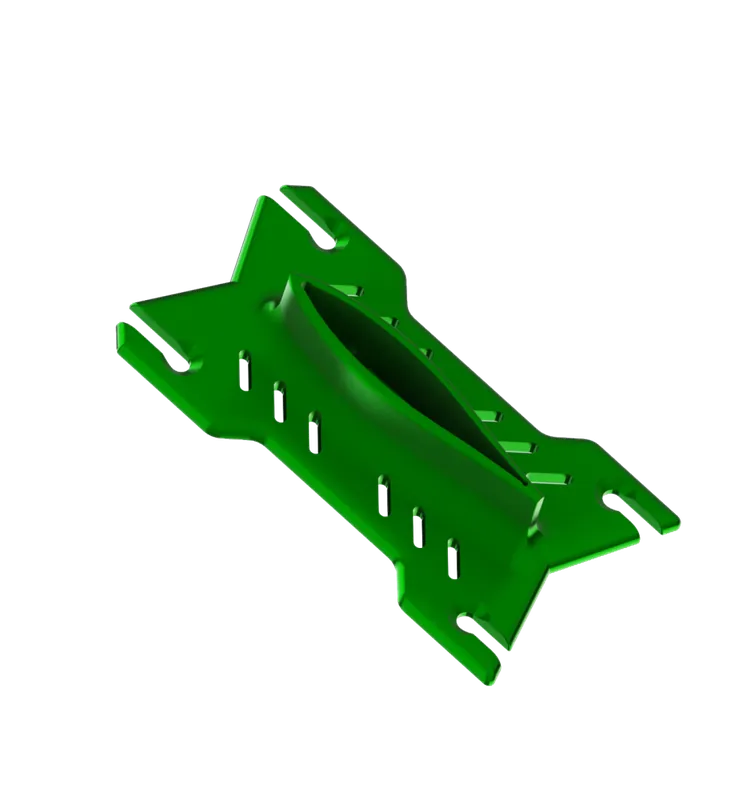 Neue Ware Indiana Foil Baseplate Alu