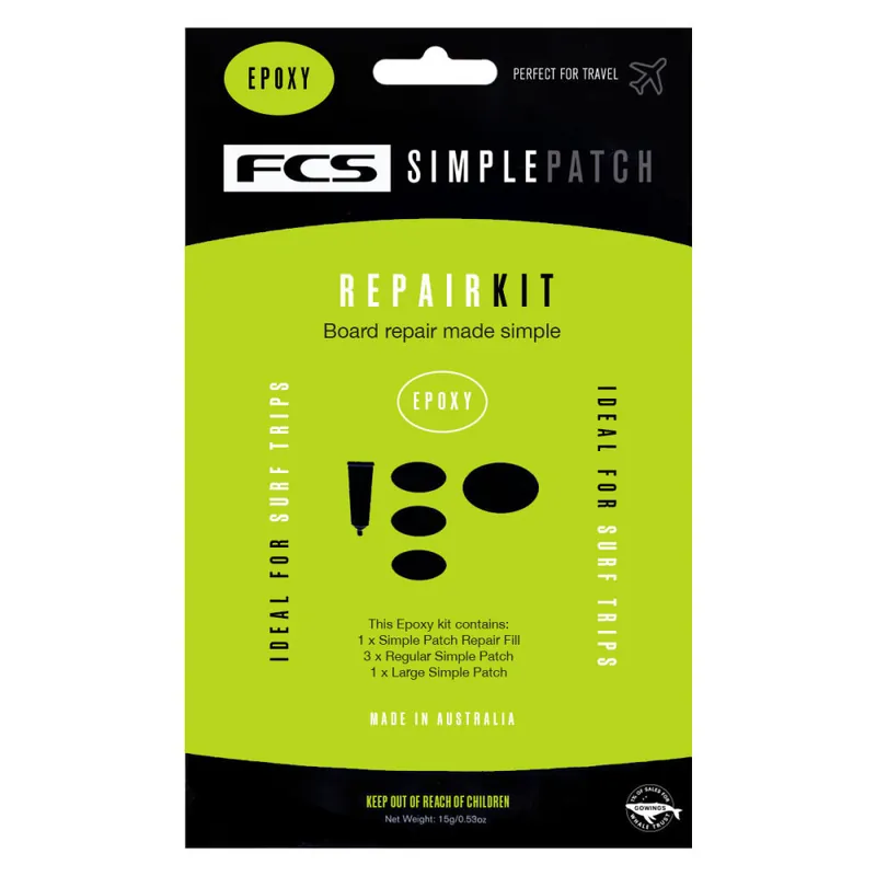 FCS Simple Patch Repair Kit Epoxy Letzte Chance