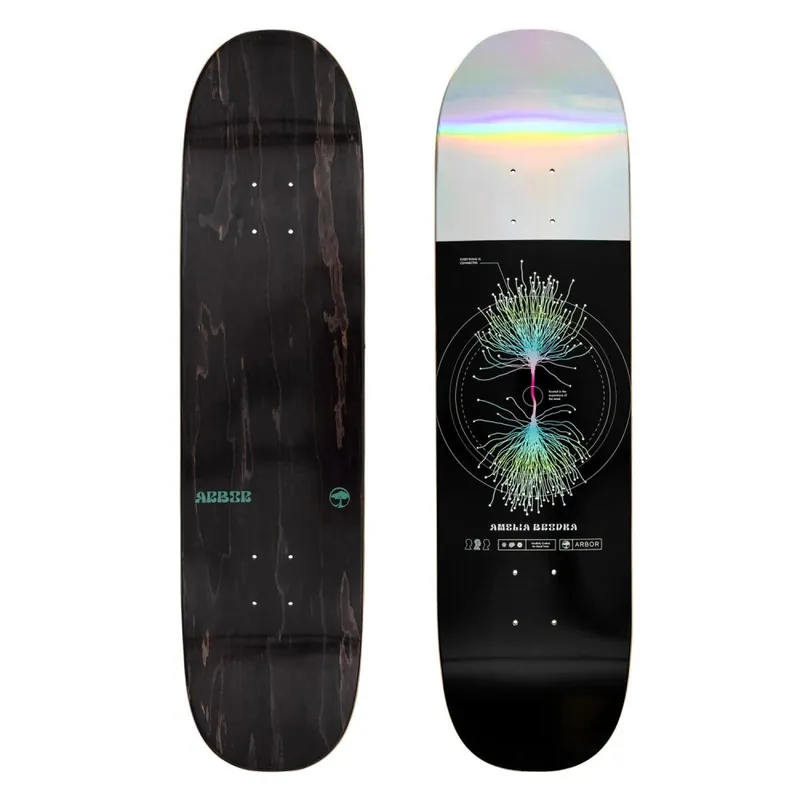 Arbor Amelia Neuron Skateboard Deck 8.25 Bestseller