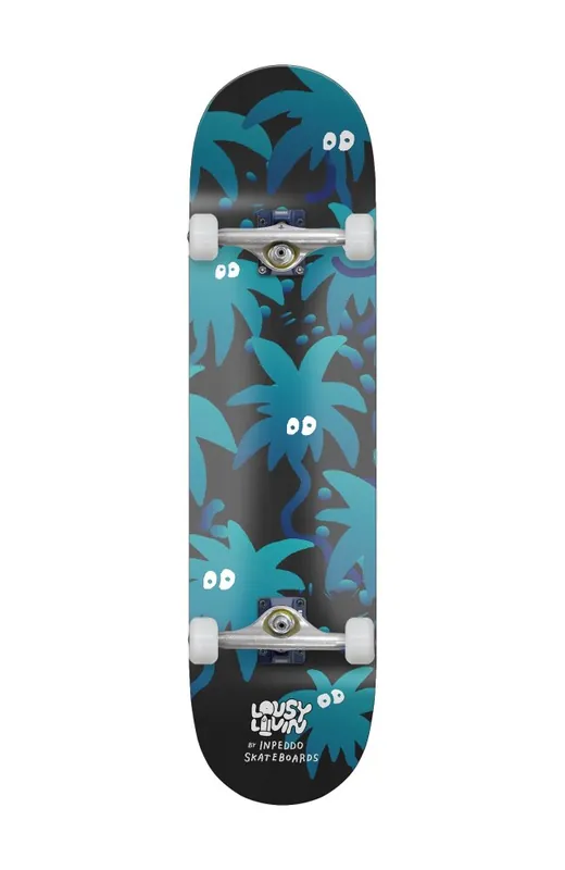 Inpeddo X Lousy Livin Palm Eyes Complete Skateboard 8.125" Begrenztes Angebot