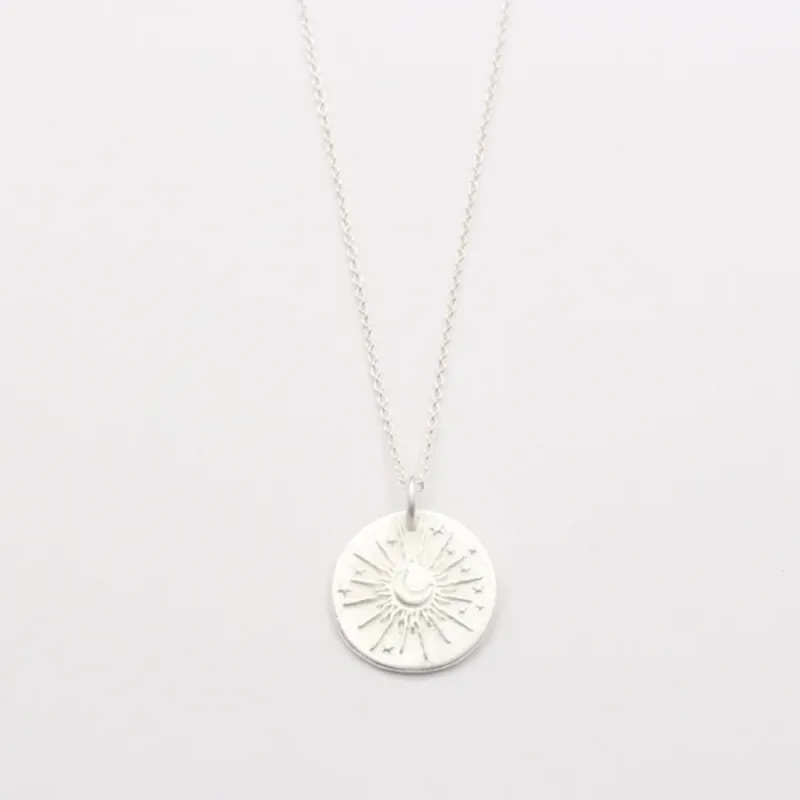 Jewelberry Kette Amulette Sun and Moon Silber Angebot