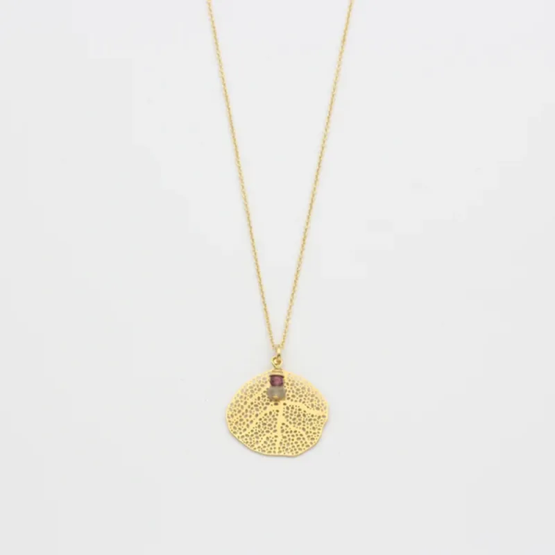 Jewelberry Kette Coral Leaf vergoldet Nur Für Kurze Zeit