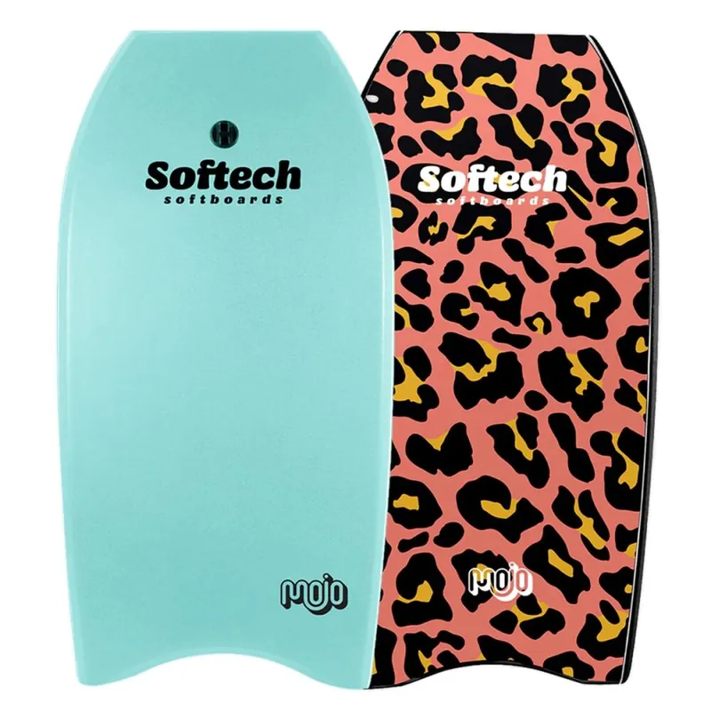 Softech Mojo Bodyboard 42" Seafoam Leopard Preisknaller