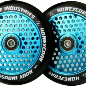 Root Honeycore 120mm Rollen Black / Sky Blue Versand Am Gleichen Tag