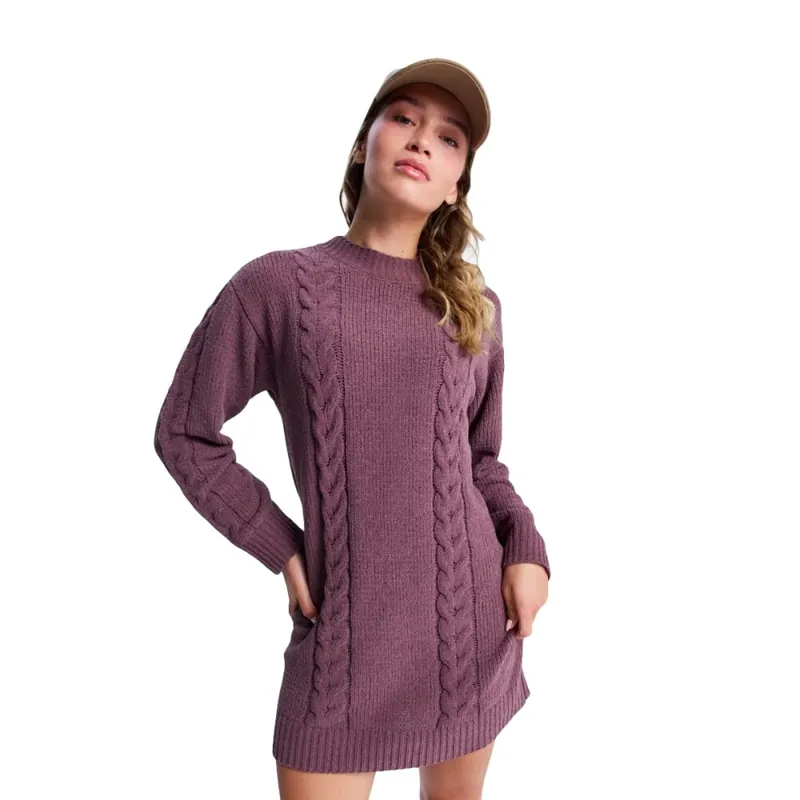 Roxy Missing The Waves Huckelberry Pulloverkleid M/L Top-Preis