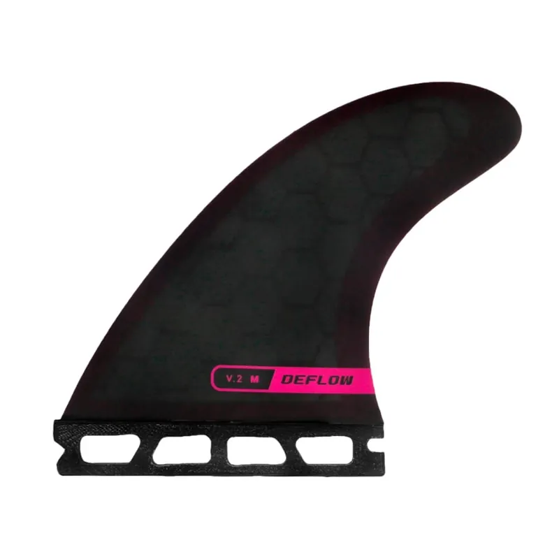 Sonderaktion Deflow Thruster Fin Set V.2 Allround One Tab Fuchsia L