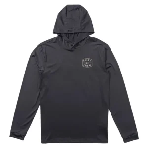 Salty Crew Capitals Hooded Sunshirt Charcoal L Neuheit