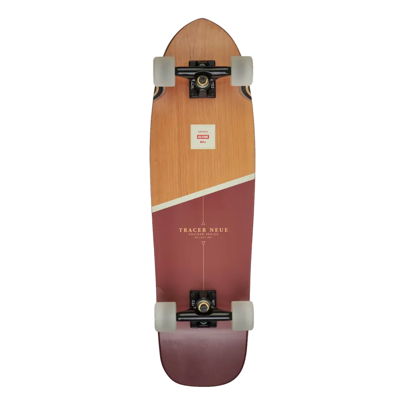 Ausverkauf Globe Tracer 31" Cruiser Komplettboard Cherry/Acorn