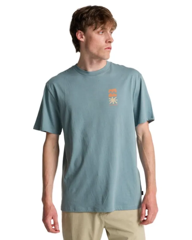 Billabong Segment Tee Washed Blue XL Sonderaktion