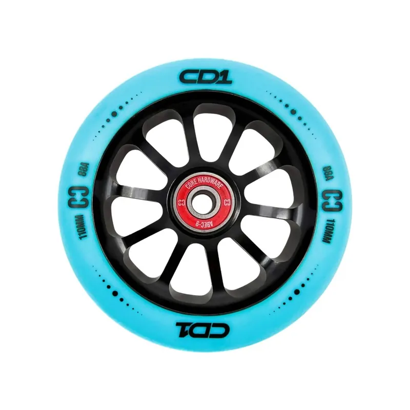 Core CD1 Stunt Scooter Rolle 110mm Blue Black Letzte Chance