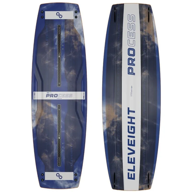 Mega-Angebot Eleveight Process V10 Freeride Kiteboard (Deck + Fins) 2027 144 x 44cm
