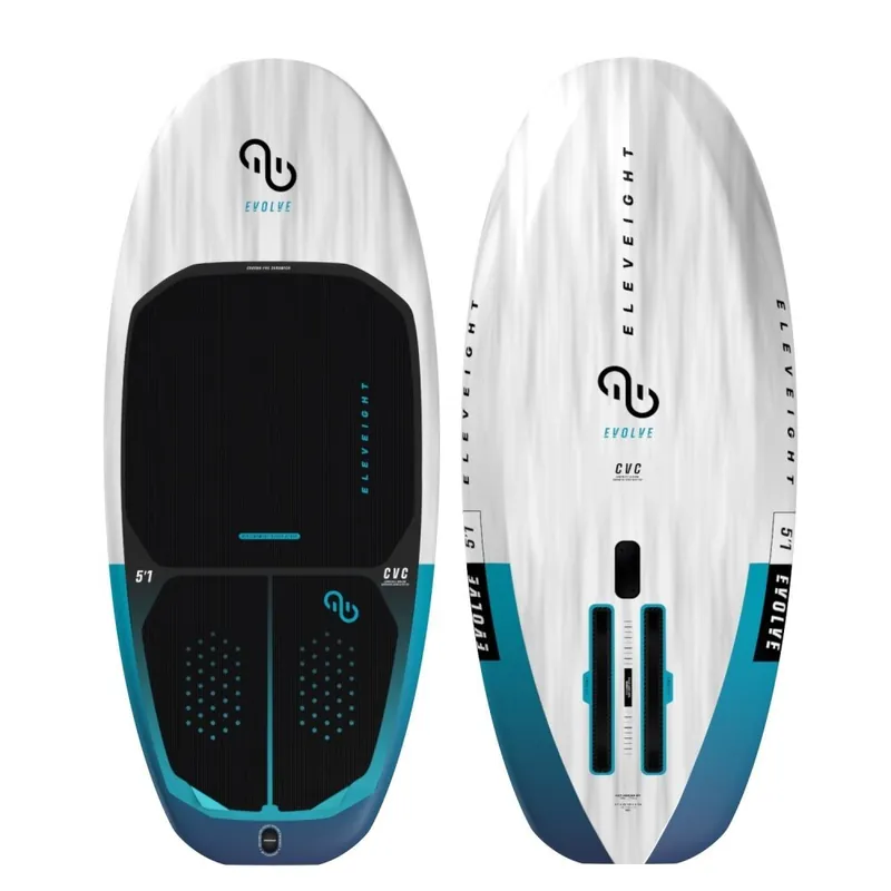 Neuheit Eleveight Evolve V4 Carbon Wing Foilboard 5‘2" . 95 Liter