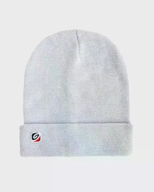 DRYROBE Beanie Strickmütze Hellgrau Abverkauf