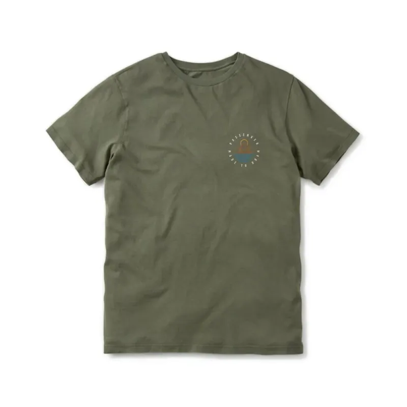 Neu Passenger Clothing Escapism Recyceled Cotton T-Shirt Dusty Olive S